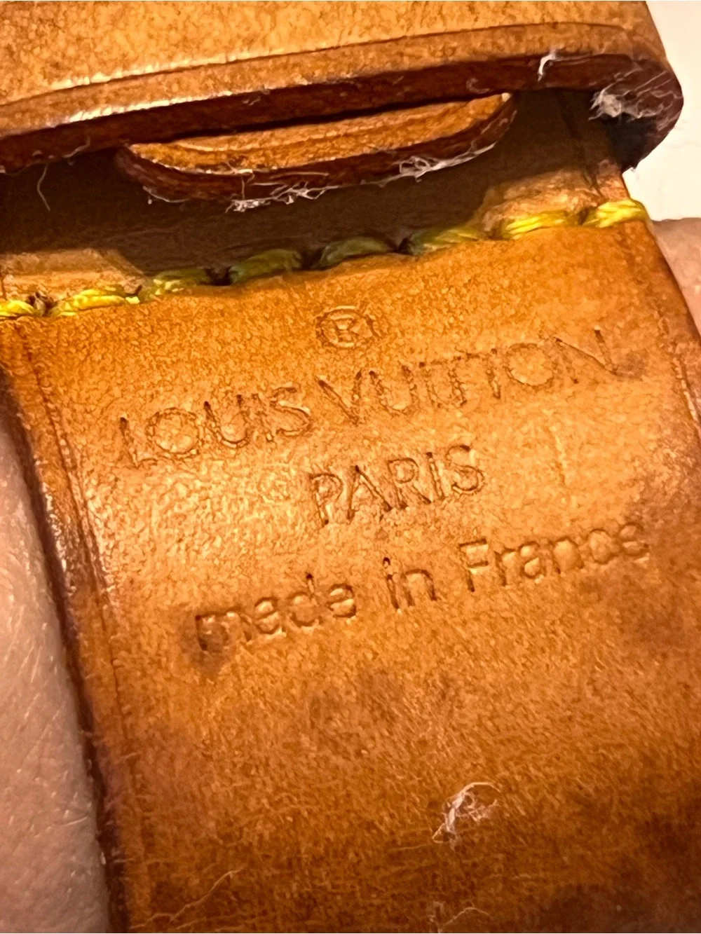 Louis Vuitton elegant tan